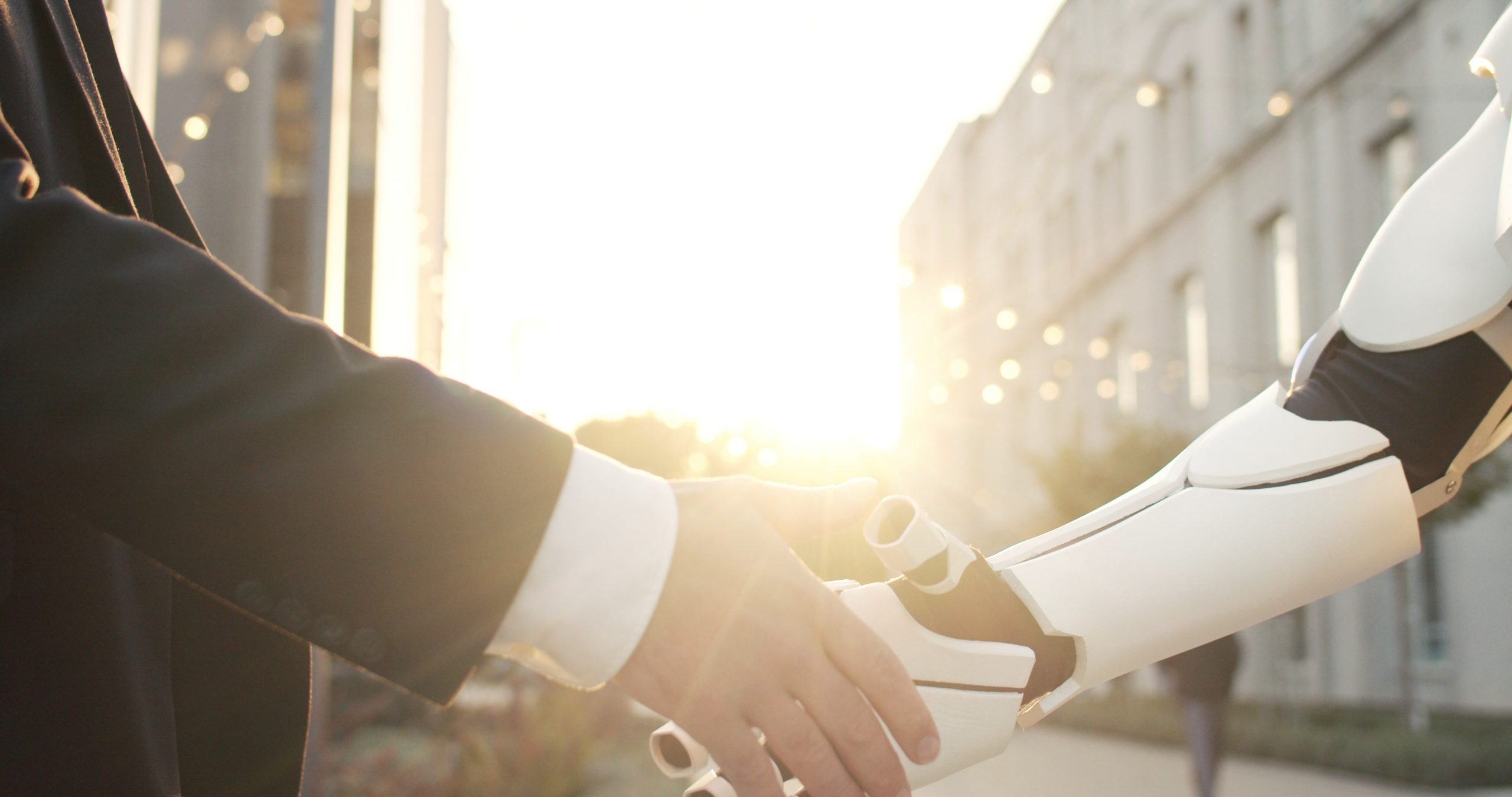 human robot handshake
